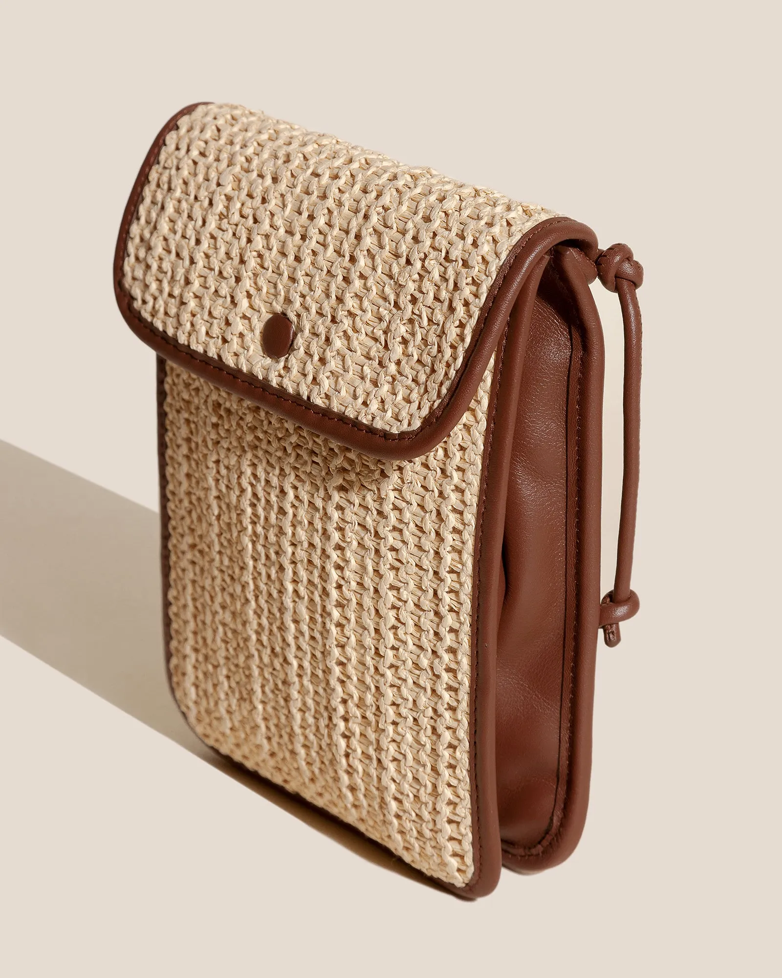 TERRA RAFFIA - Square-Flat Crossbody Bag sold by Hereu Studio product image thumbnail 2