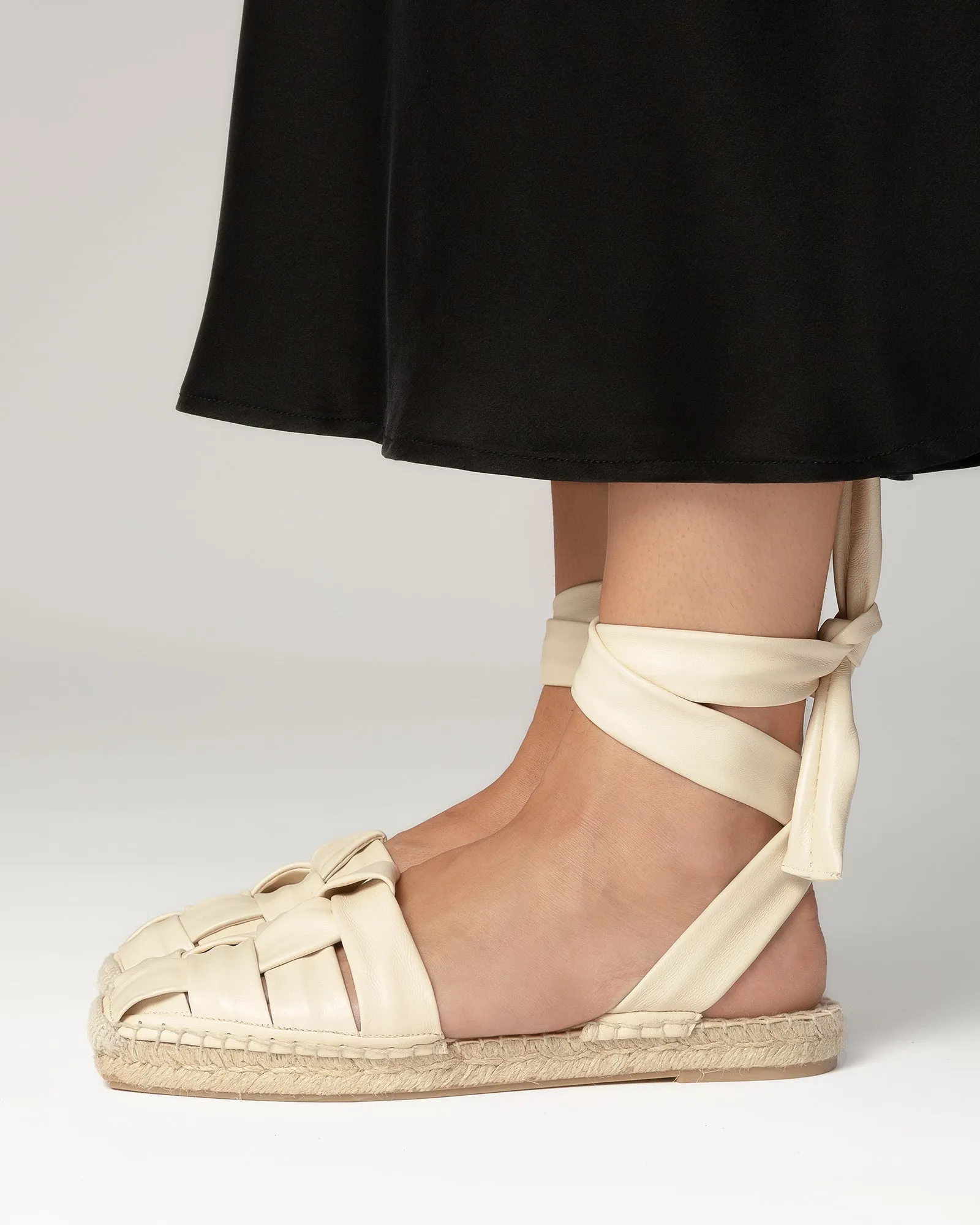 BENA ESPADRILLE - Interwoven Two Part Espadrille sold by Hereu Studio product image thumbnail 3