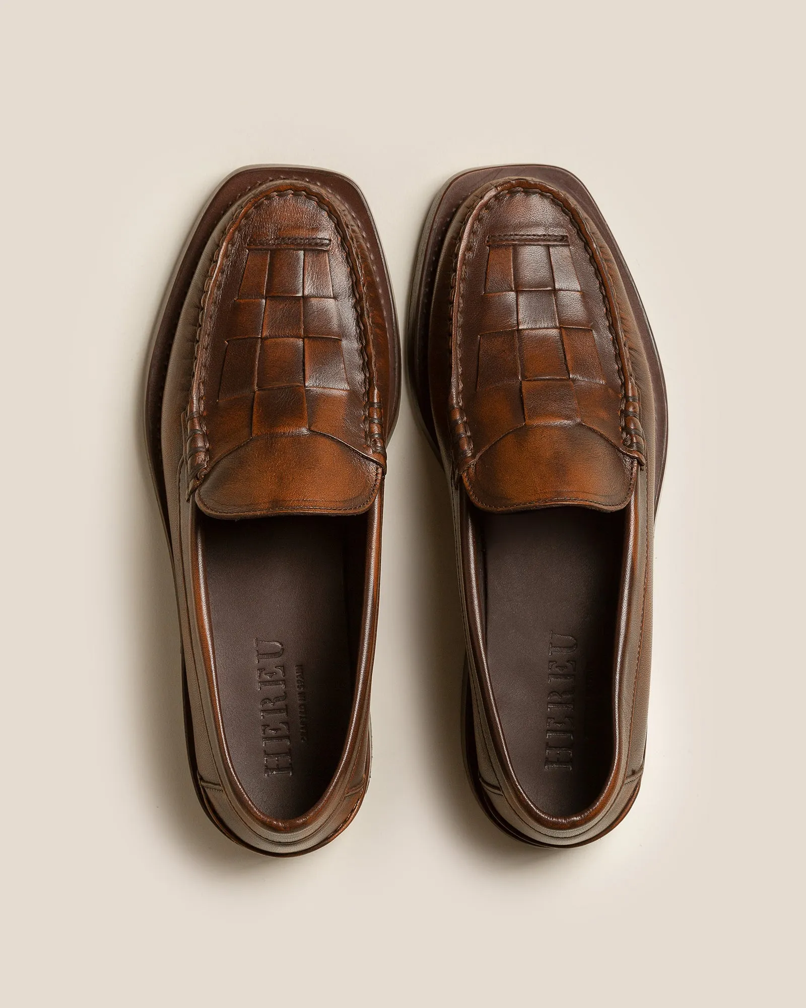 NOMBELA DUOTONE - Interwoven Detail Slip-on Loafer sold by Hereu Studio product image thumbnail 3