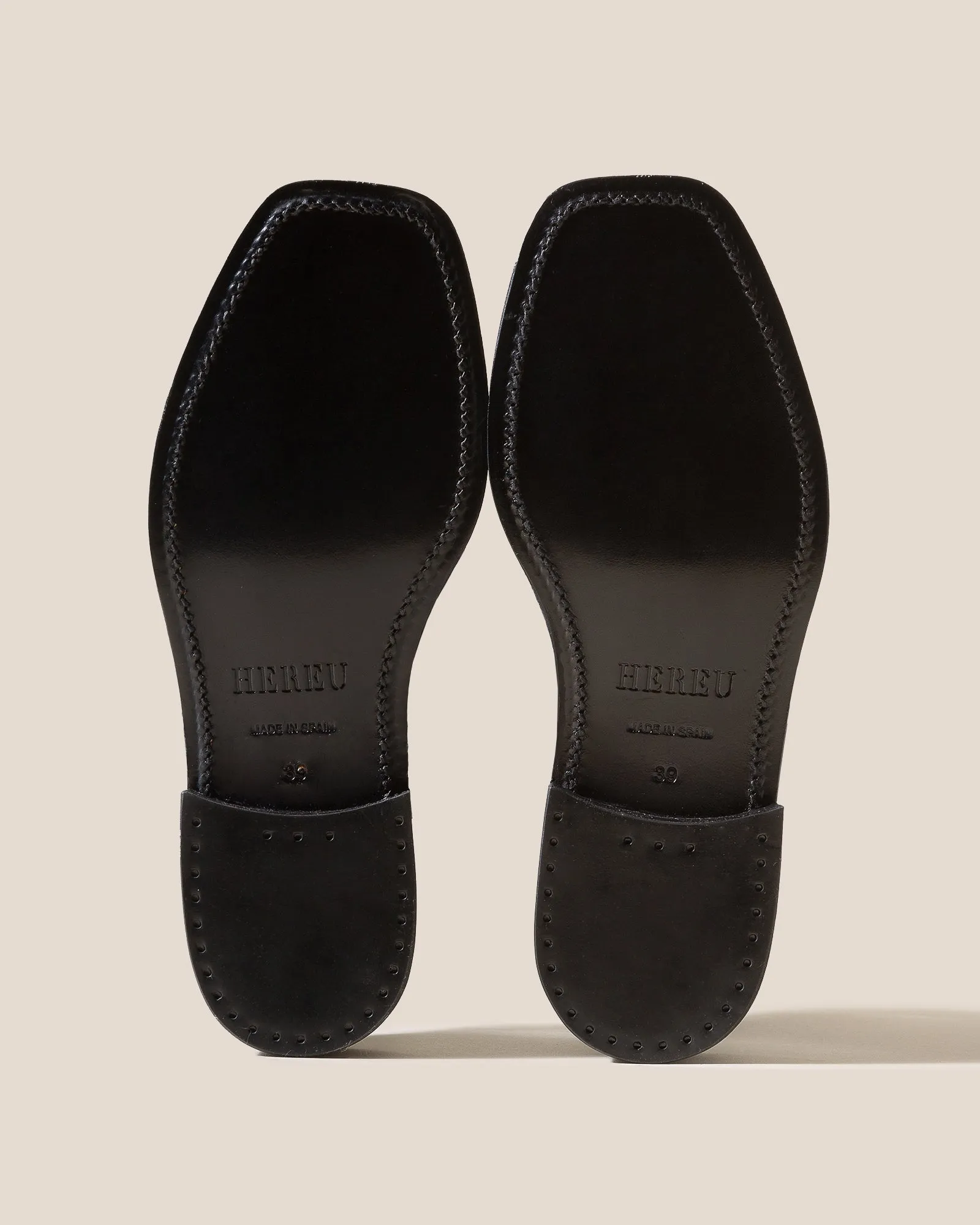 SINEU GRAINY - Interlaced-detail Slip-on Loafer sold by Hereu Studio product image thumbnail 4