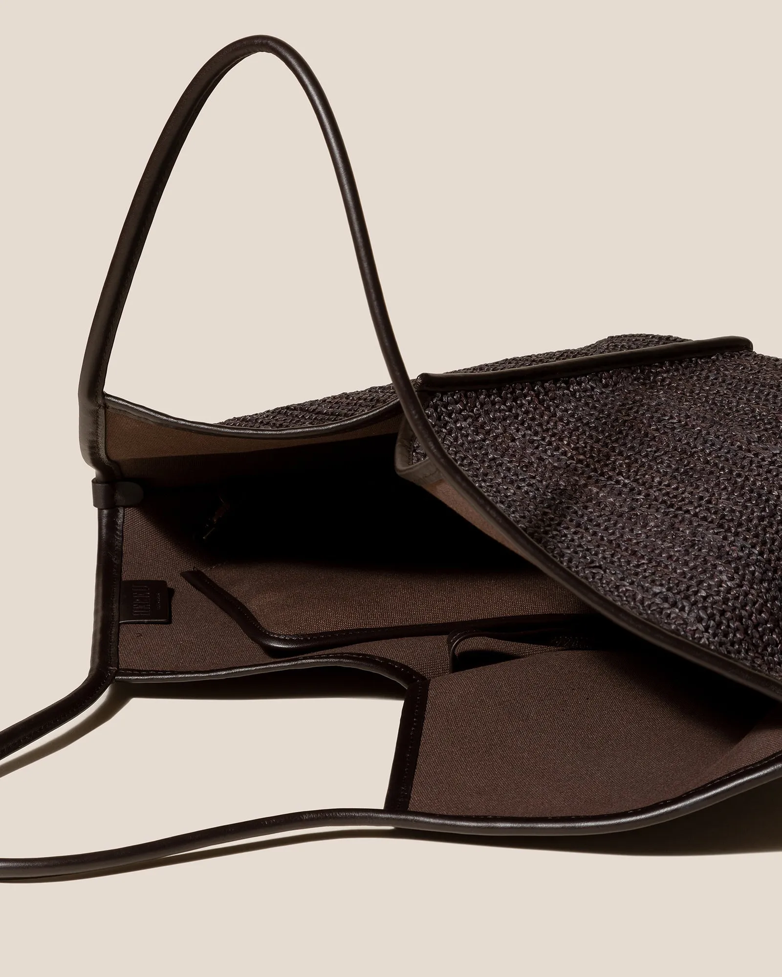 CALELLA RAFFIA - Leather-trimmed Tote Bag sold by Hereu Studio product image thumbnail 4