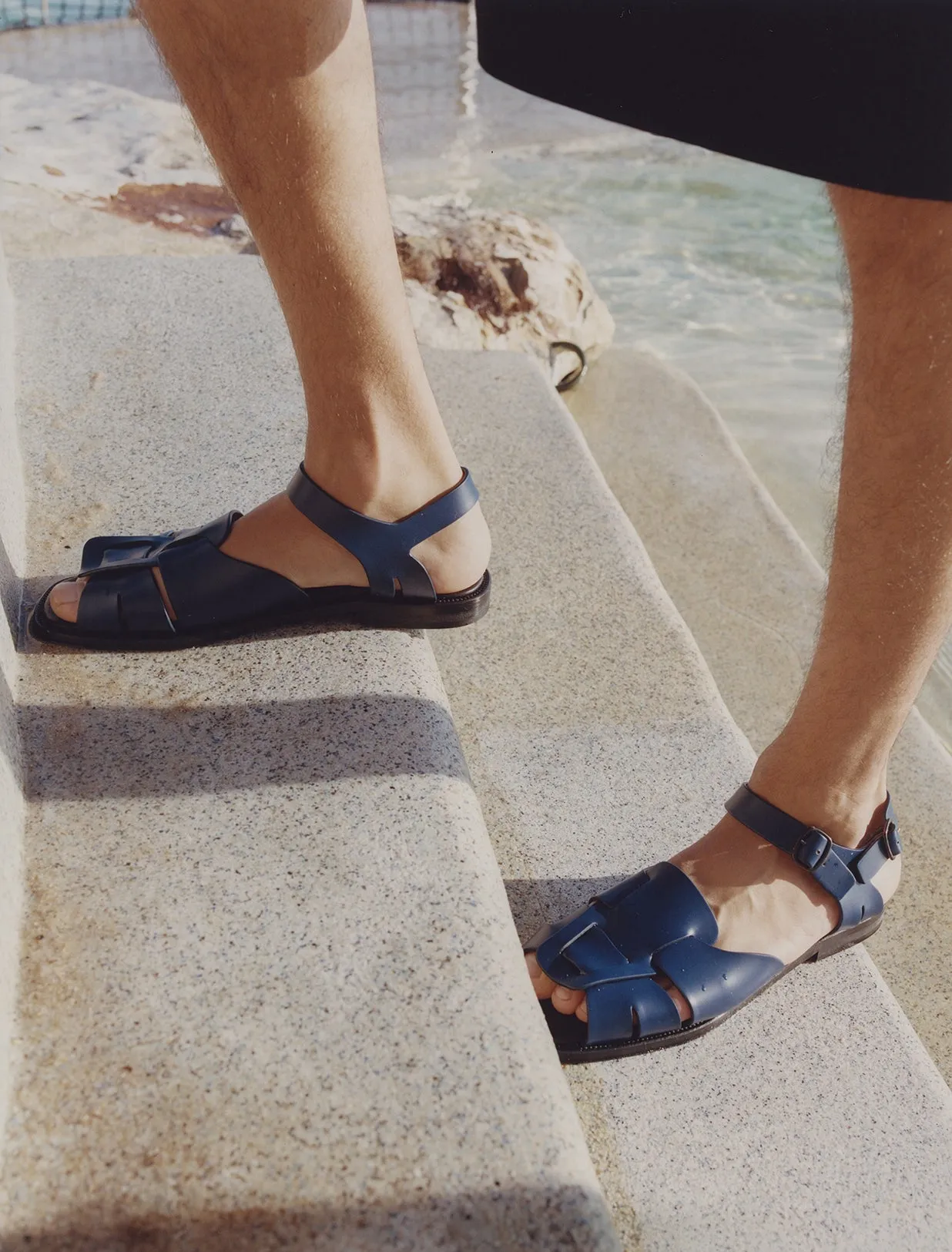 ROCA - Men's Square-Toe Fisherman Sandal sold by Hereu Studio