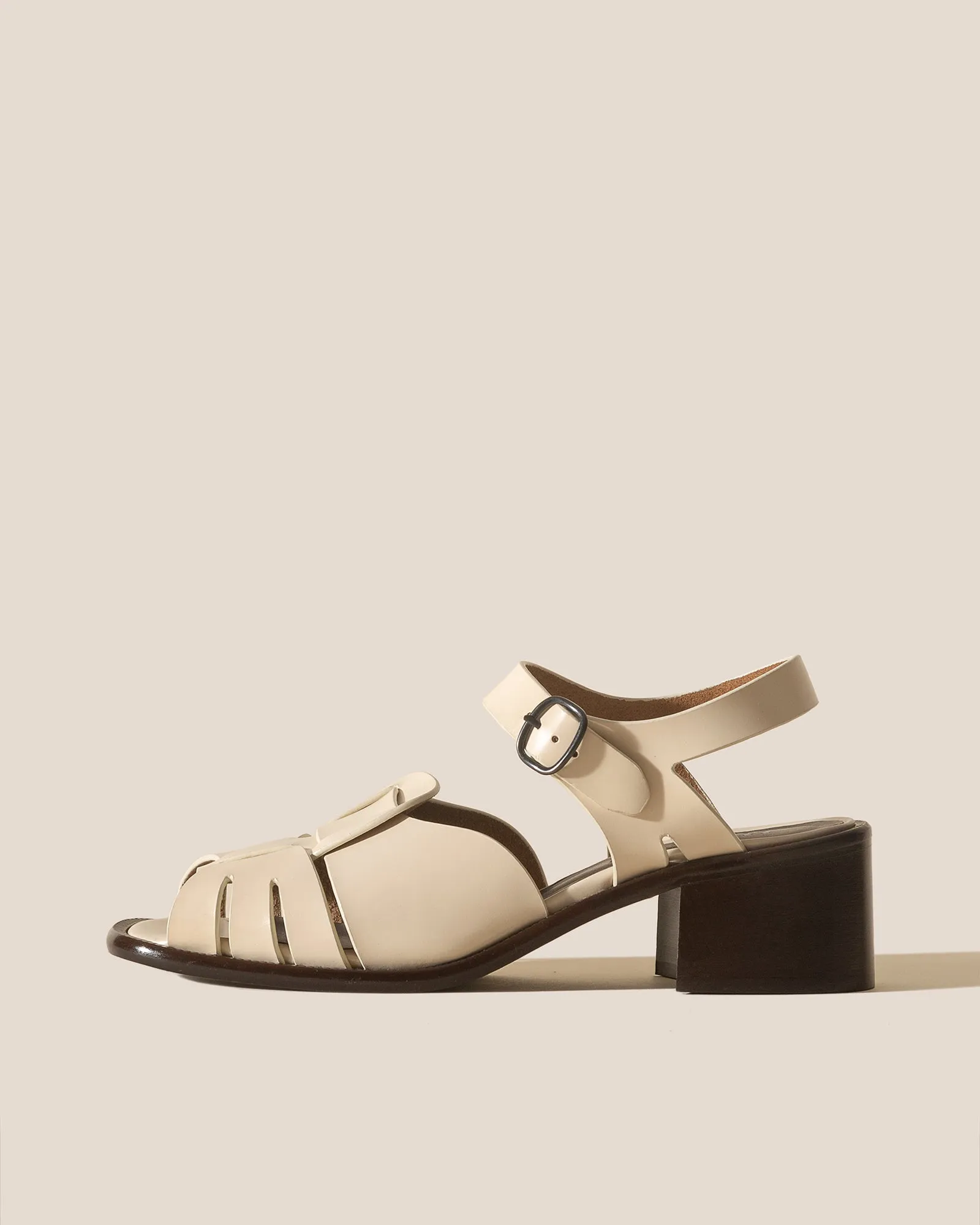 ANCORA SQUARED HEELED - Open-Toe Fisherman Sandal sold by Hereu Studio