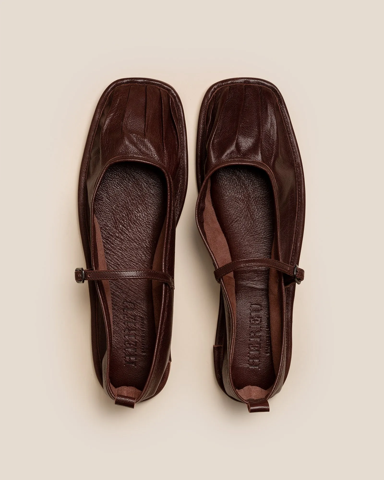 DANSA SUPPLE SHINY - Pleated-Toe Mary Jane Pump sold by Hereu Studio product image thumbnail 3