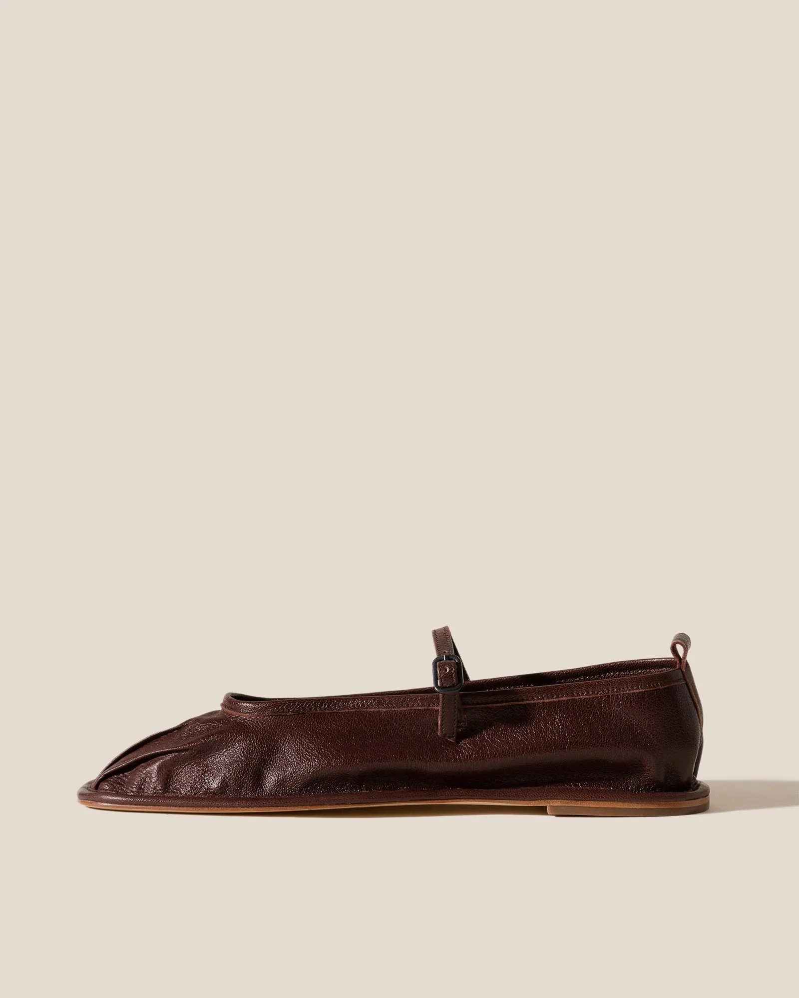 DANSA SUPPLE SHINY - Pleated-Toe Mary Jane Pump sold by Hereu Studio