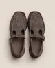 SOLLER SPORT SUEDE - Men's Tread Sole T-Bar Loafer sold by Hereu Studio
