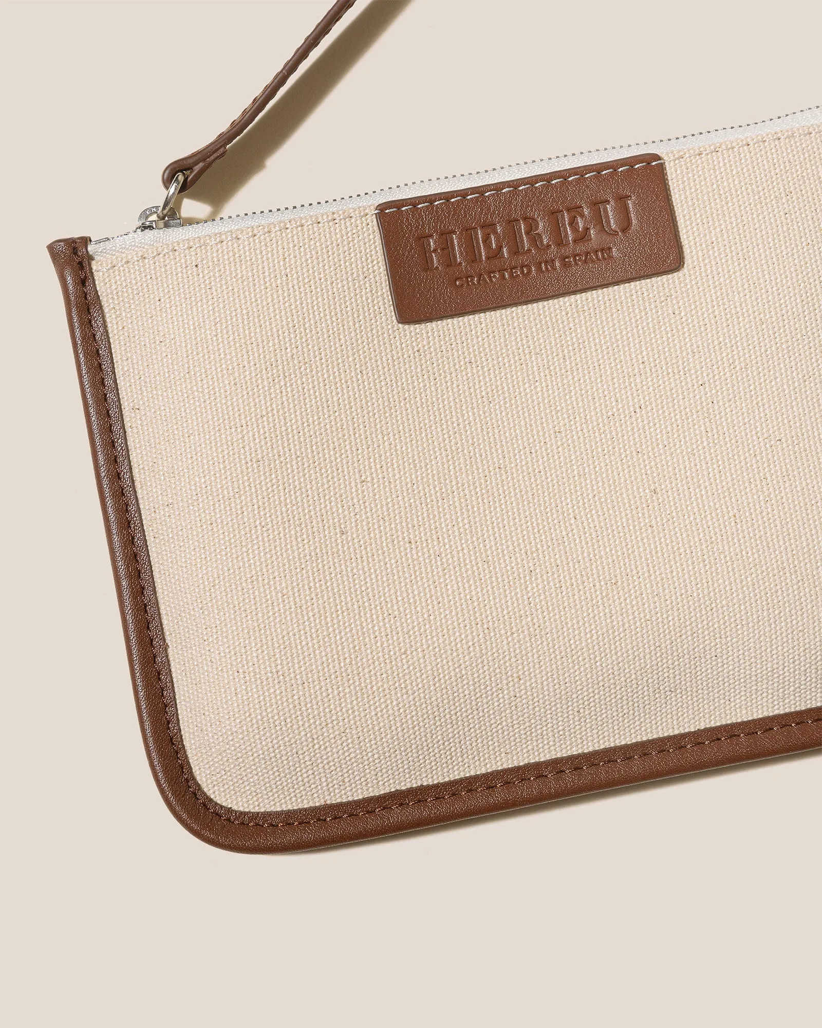 CALELLA - Leather-trimmed Organic Cotton Tote Bag sold by Hereu Studio product image thumbnail 4