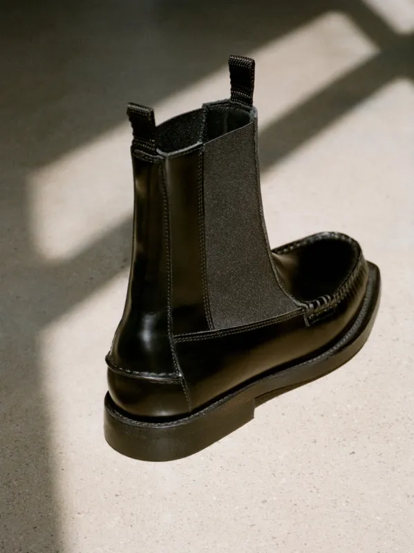 ALDA - Low-calf Chelsea Boot sold by Hereu Studio