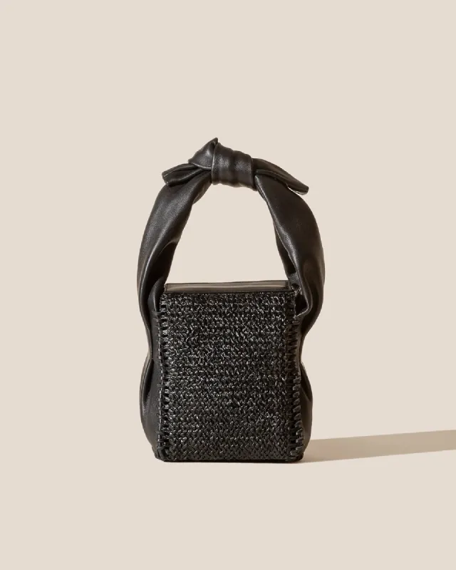 MOLTA RAFFIA - Raffia Mini Box Bag made by Hereu Studio