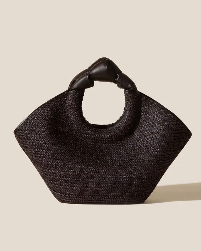 CASTELL RAFFIA - Knotted-handle Tote Bag sold by Hereu Studio