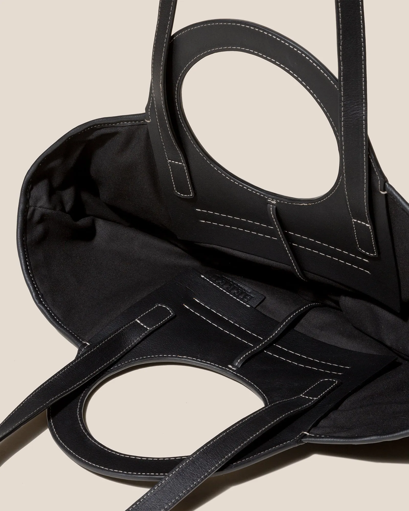 CALA S RAFFIA - Leather-trimmed Tote Bag sold by Hereu Studio product image thumbnail 4