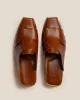 LICIA - Square Toe-Fisherman Mule Clog sold by Hereu Studio
