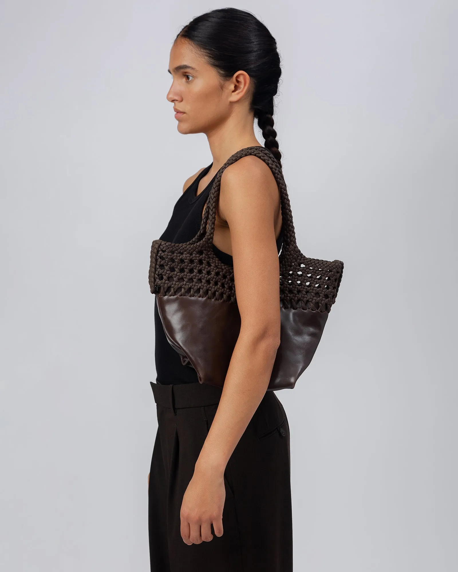 ELMA - Braided Top Shoulder Bag sold by Hereu Studio product image thumbnail 2