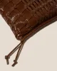 TRENA MINI CRINKLED GLOSSY - Flat Square Crossbody Bag sold by Hereu Studio