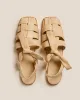 BENA - Interwoven Knotted T-bar Sandal sold by Hereu Studio