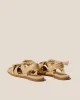 BENA - Interwoven Knotted T-bar Sandal sold by Hereu Studio