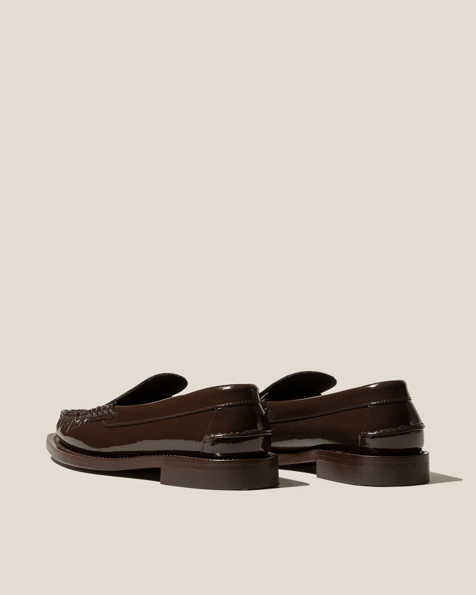 SINEU GLOSSY - Interlaced-detail Slip-on Loafer sold by Hereu Studio product image thumbnail 3