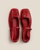 DANSA SUPPLE SHINY - Pleated-Toe Mary Jane Pump sold by Hereu Studio