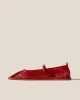 DANSA SUPPLE SHINY - Pleated-Toe Mary Jane Pump sold by Hereu Studio