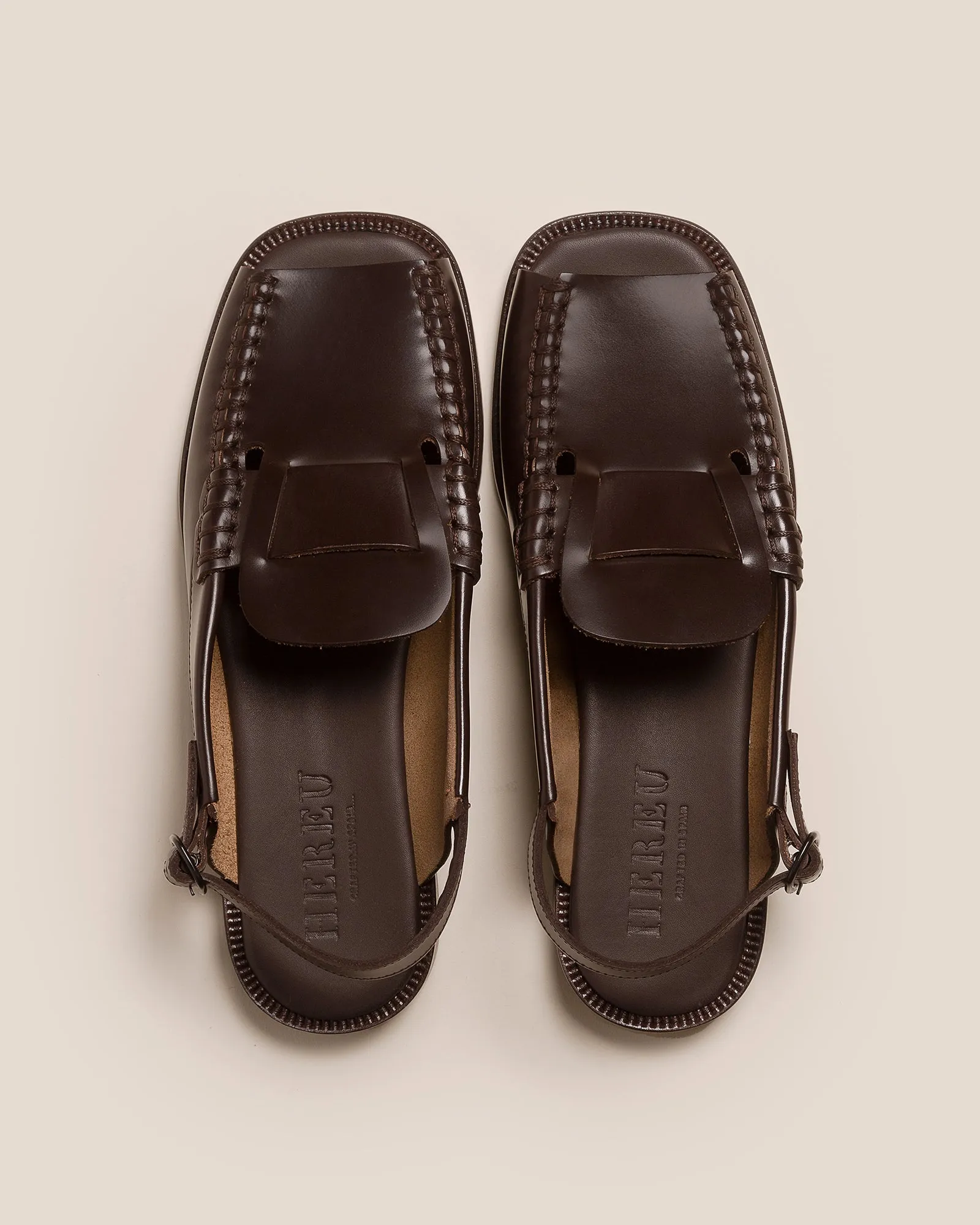 SINEU SANDAL - Open-toe Slingback Loafer sold by Hereu Studio product image thumbnail 2