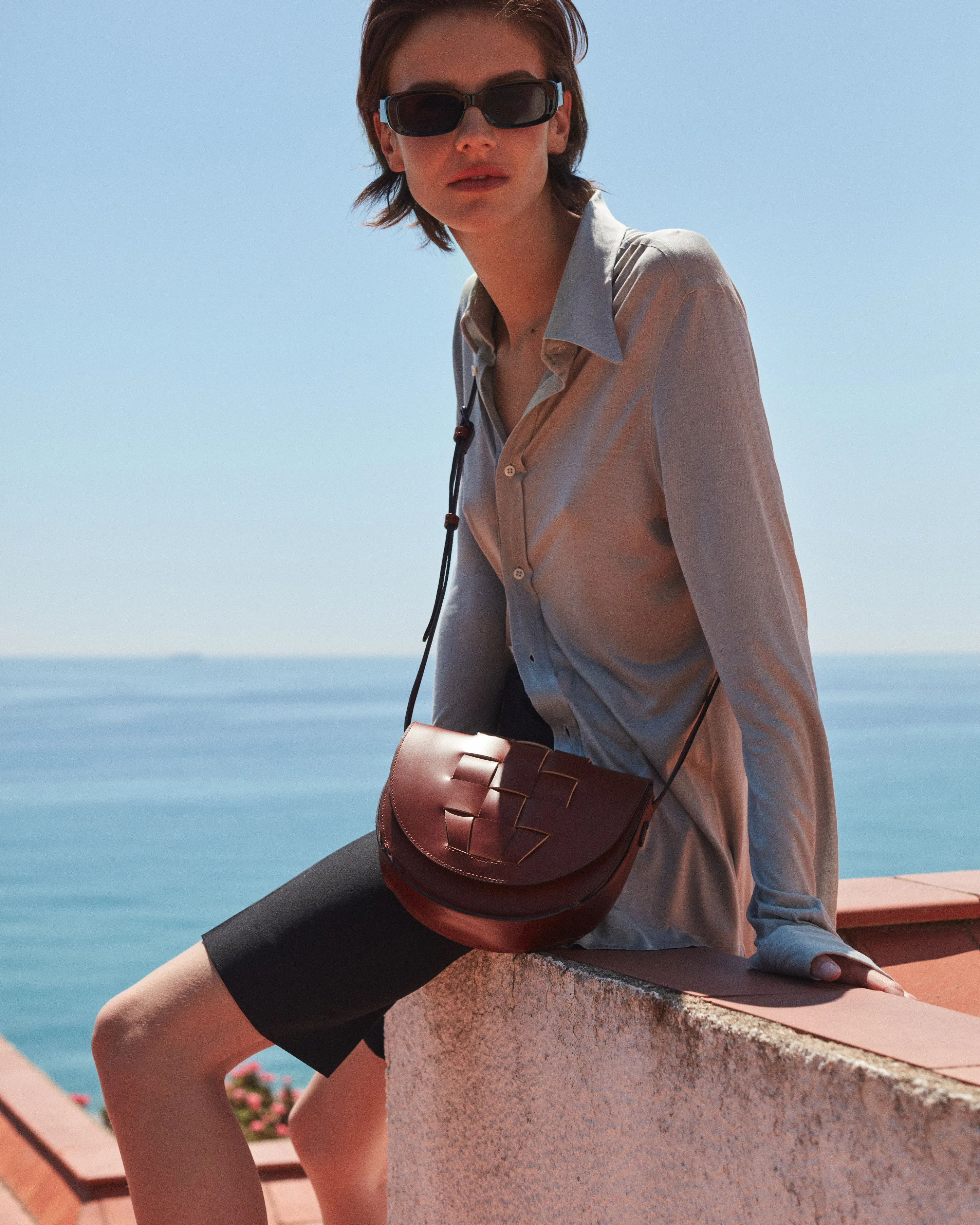 SINIA - Satchel Interwoven Front Detail Bag sold by Hereu Studio product image thumbnail 5