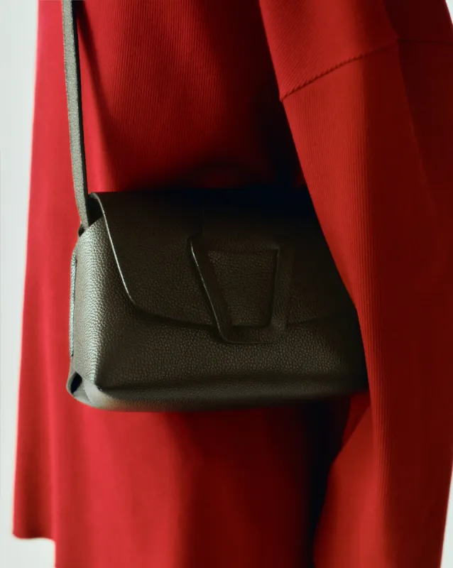 MABRA CROSSBODY GRAINY - Woven Detailed Crossbody Bag sold by Hereu Studio