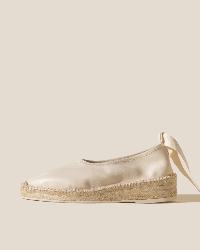 CAPRALA - Elasticated High Cut Wedge Espadrille made by Hereu Studio