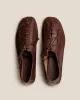 PLEGADA SHINY - Deconstructed Lace-up Shoe sold by Hereu Studio