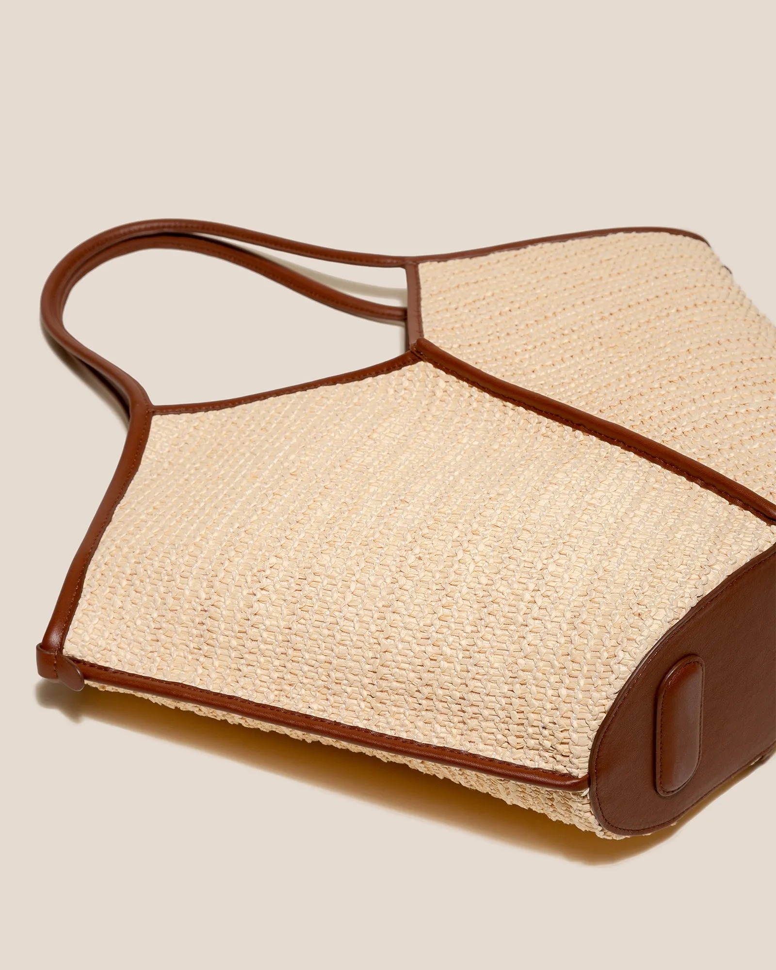 CALELLA RAFFIA - Leather-trimmed Tote Bag sold by Hereu Studio product image thumbnail 5