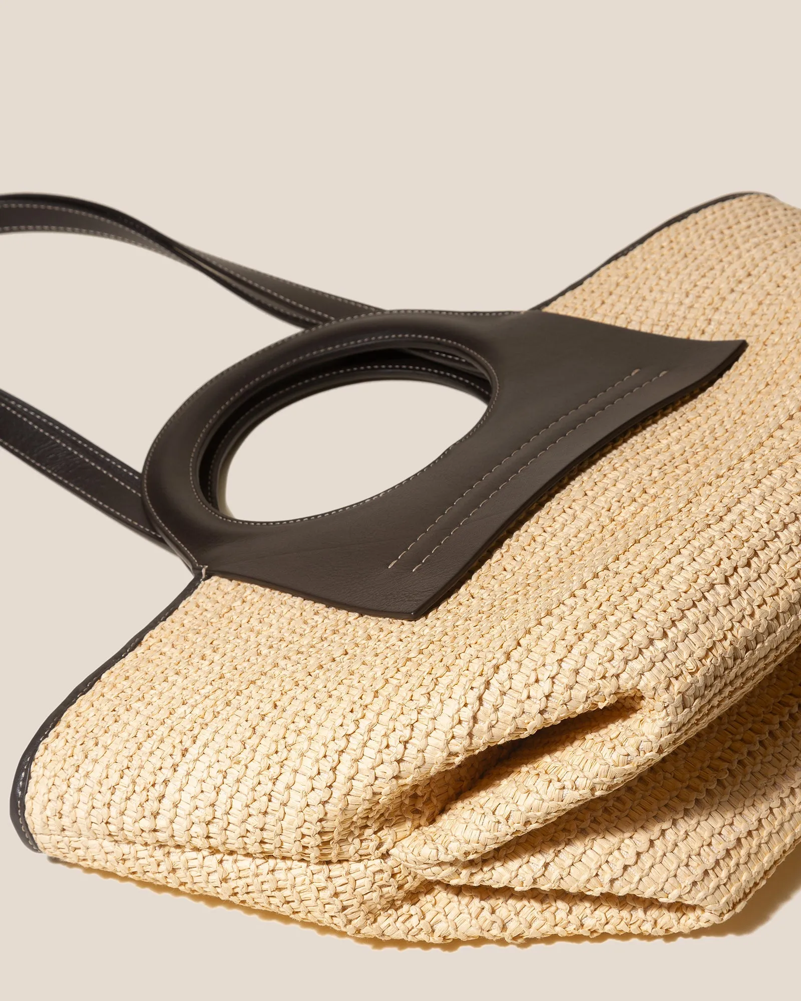 CALA S RAFFIA - Leather-trimmed Tote Bag sold by Hereu Studio product image thumbnail 4