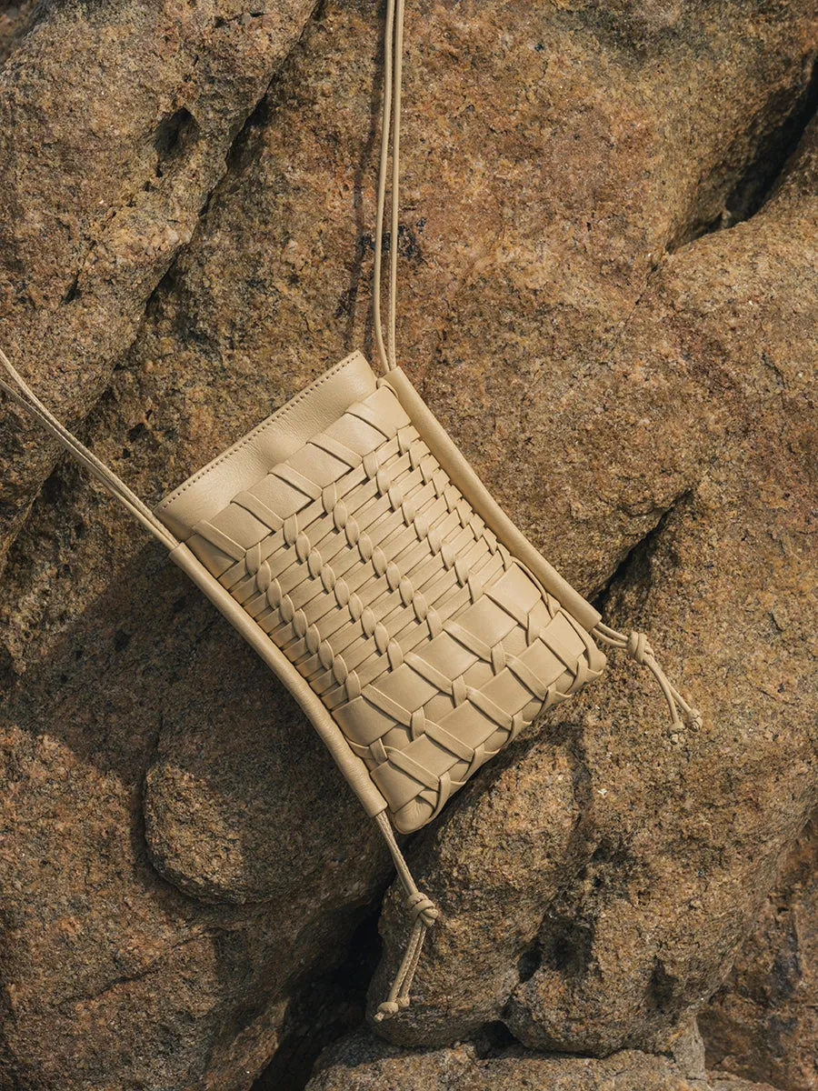 TRENA MINI - Flat Square Crossbody Bag sold by Hereu Studio