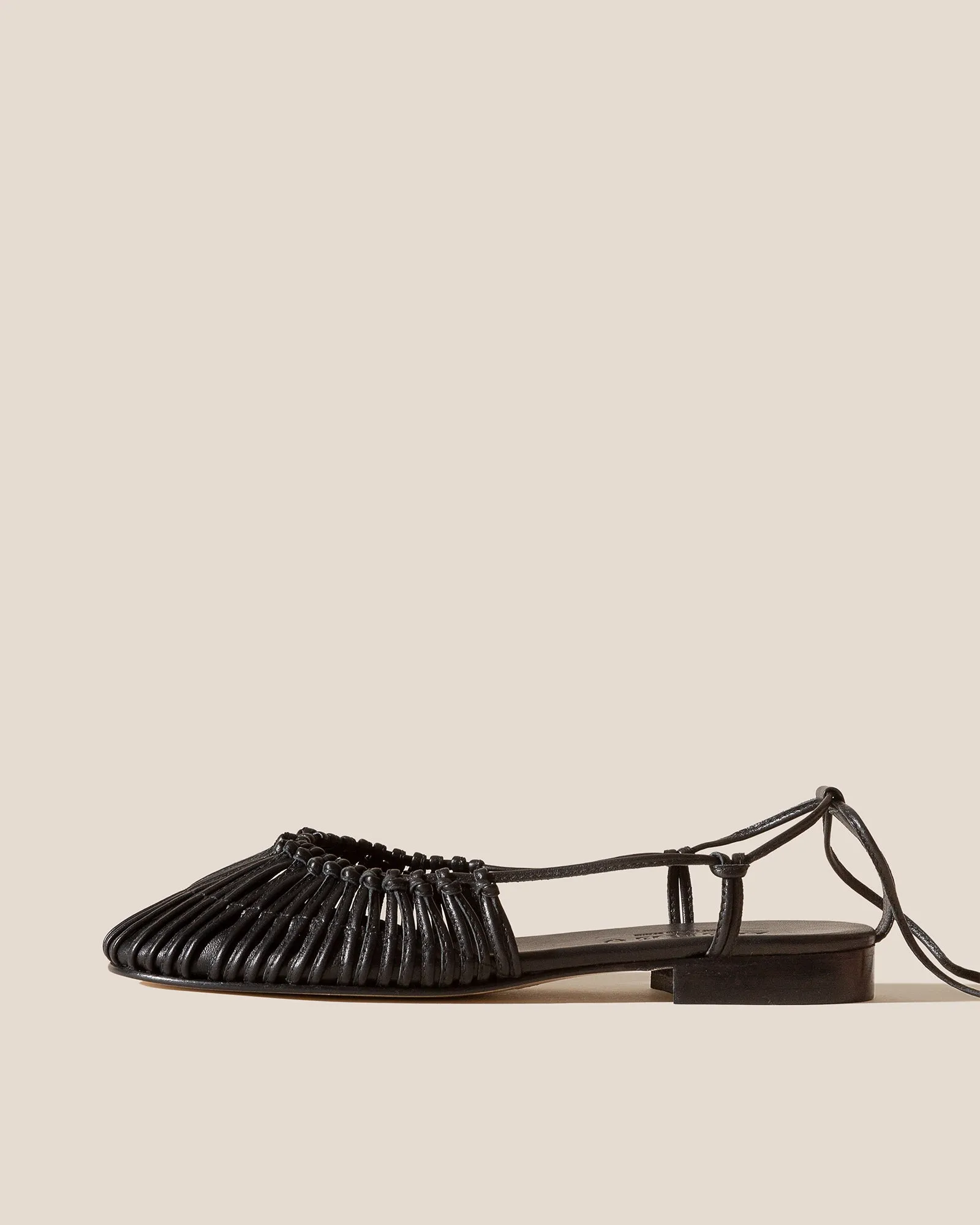 MANTERA - Round-Toe Knotted Sandal sold by Hereu Studio