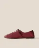 PLEGADA CRINKLED GLOSSY - Deconstructed Lace-up Shoe sold by Hereu Studio