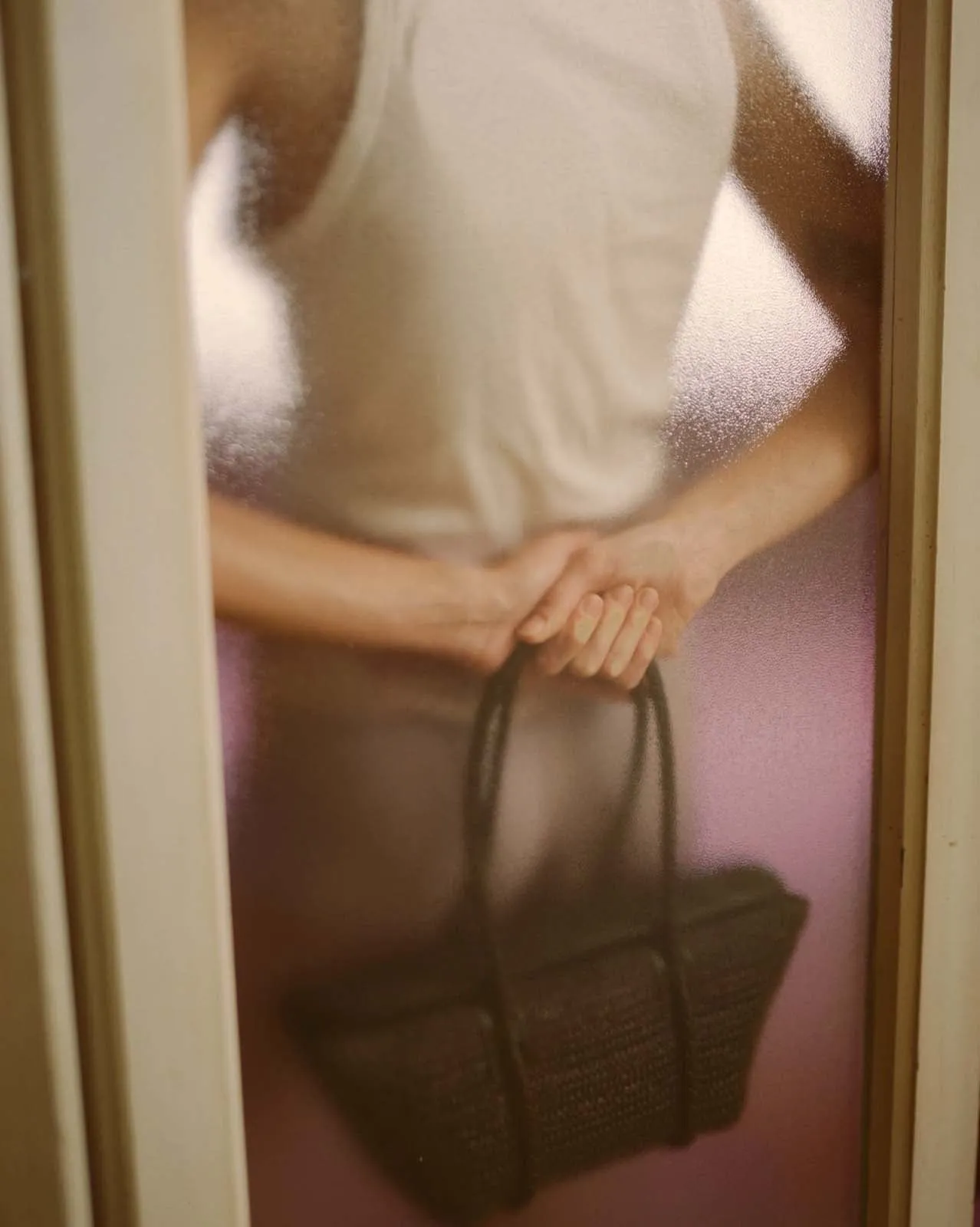 FORNA RAFFIA - Leather Framed Shoulder Bag sold by Hereu Studio product image thumbnail 2