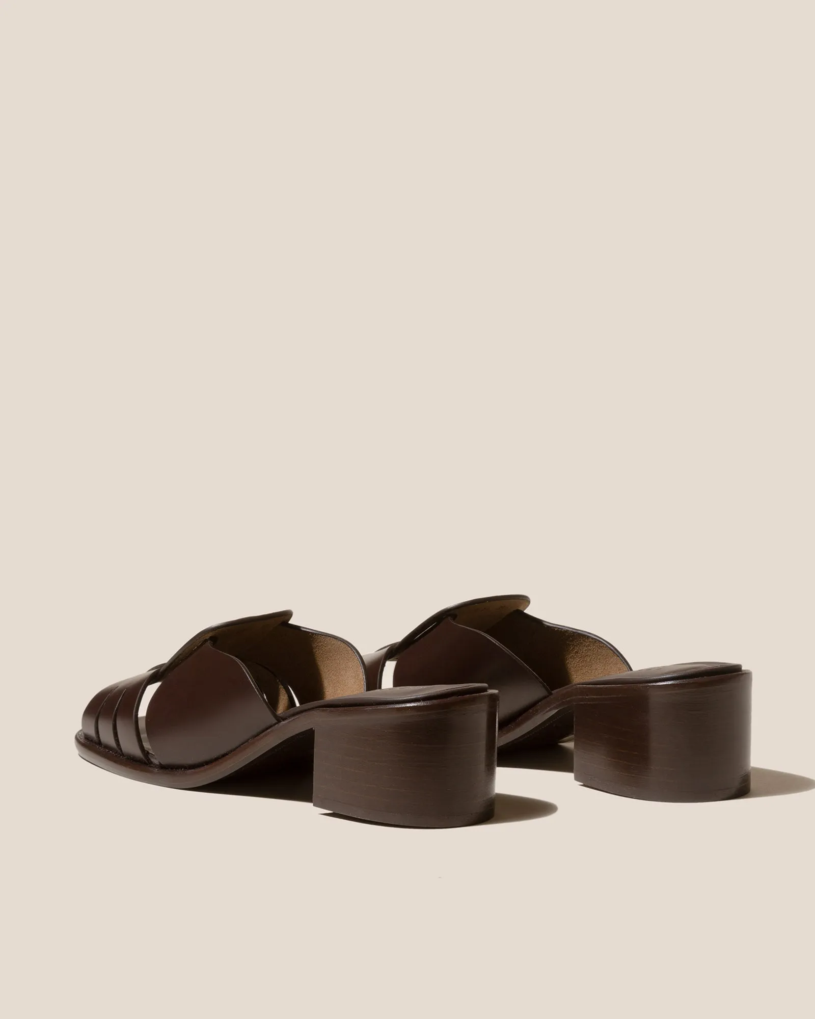 ANCORA SQUARED HEELED SLIDE - Heeled Fisherman Slide sold by Hereu Studio product image thumbnail 3