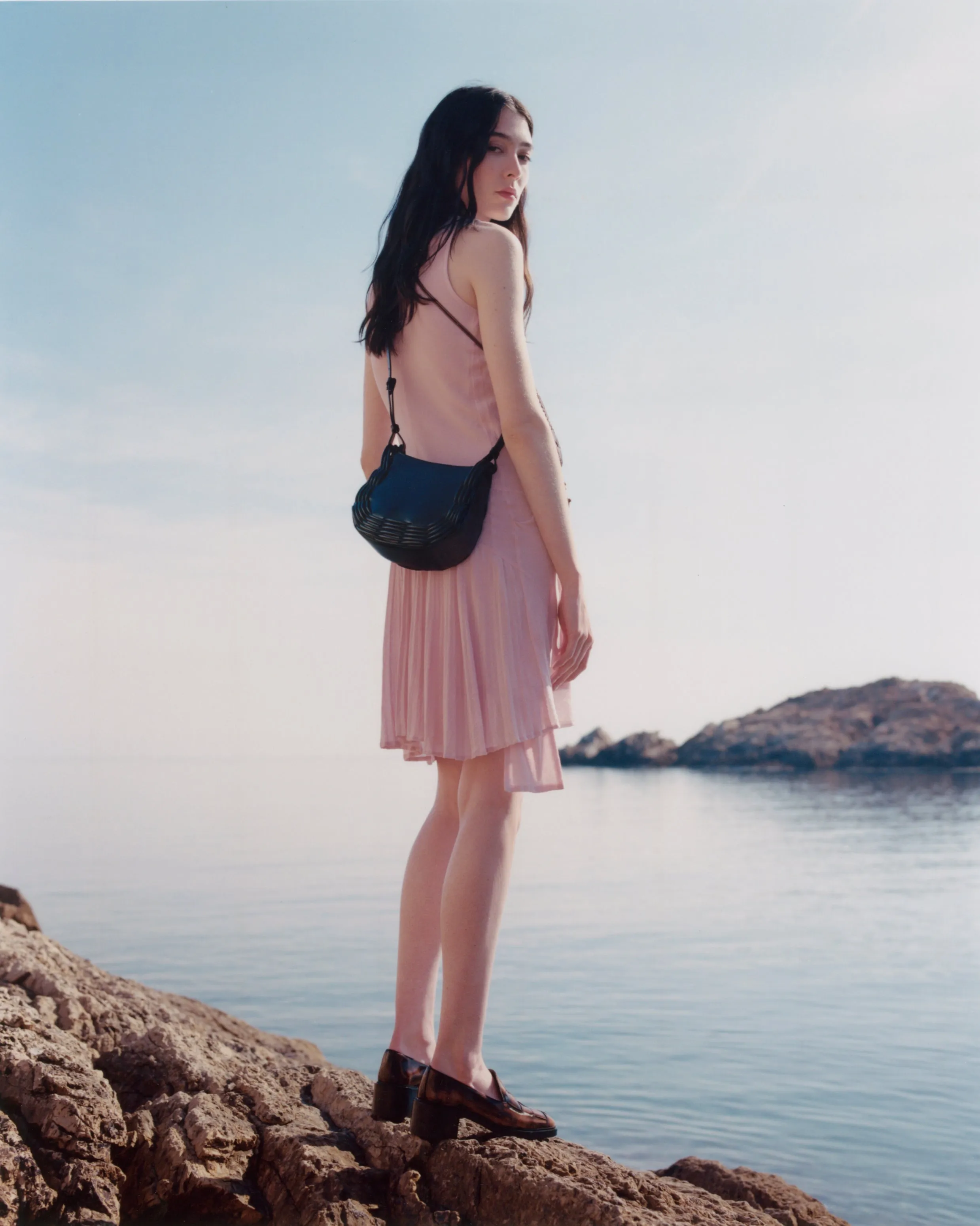 PINAR - Braided Detail Crossbody Bag sold by Hereu Studio