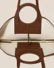 CALA S - Leather-trimmed Canvas Tote Bag sold by Hereu Studio