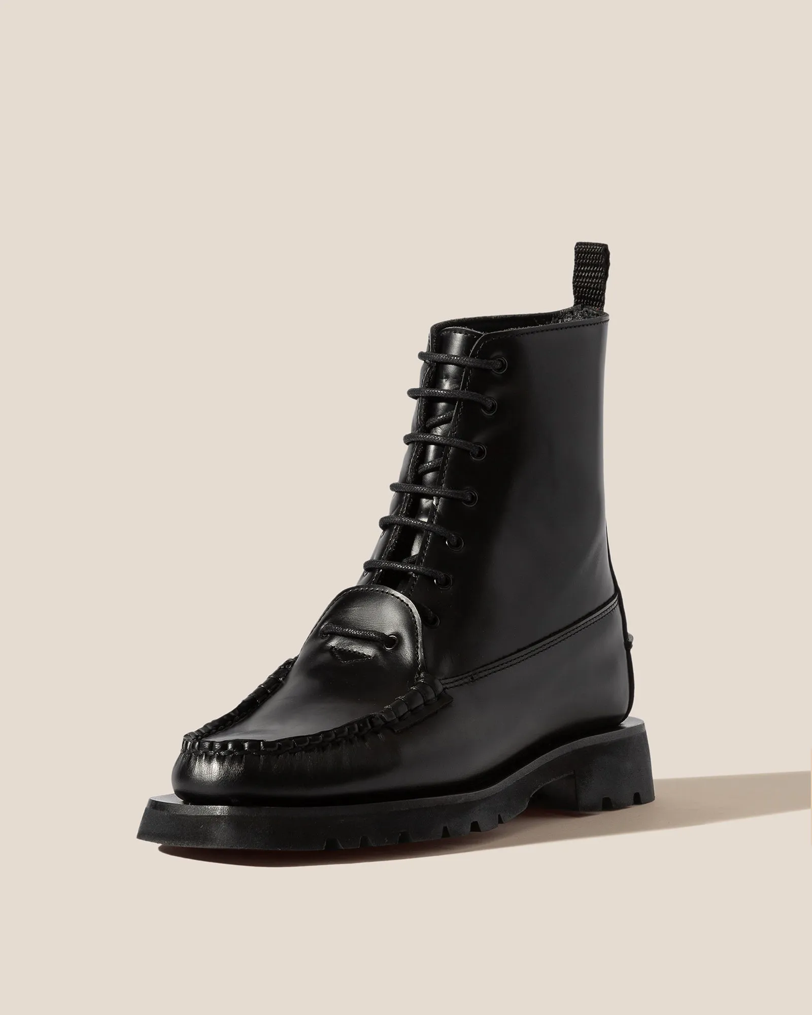 CORDO - Men's Tread Sole Lace-Up Loafer Boot sold by Hereu Studio product image thumbnail 2