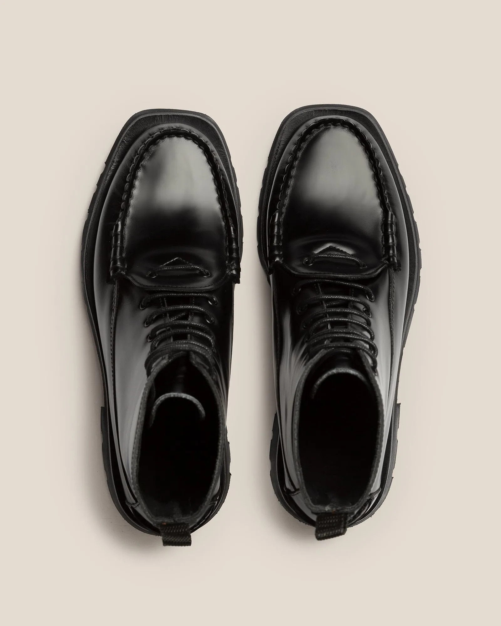 CORDO - Men's Tread Sole Lace-Up Loafer Boot sold by Hereu Studio product image thumbnail 3