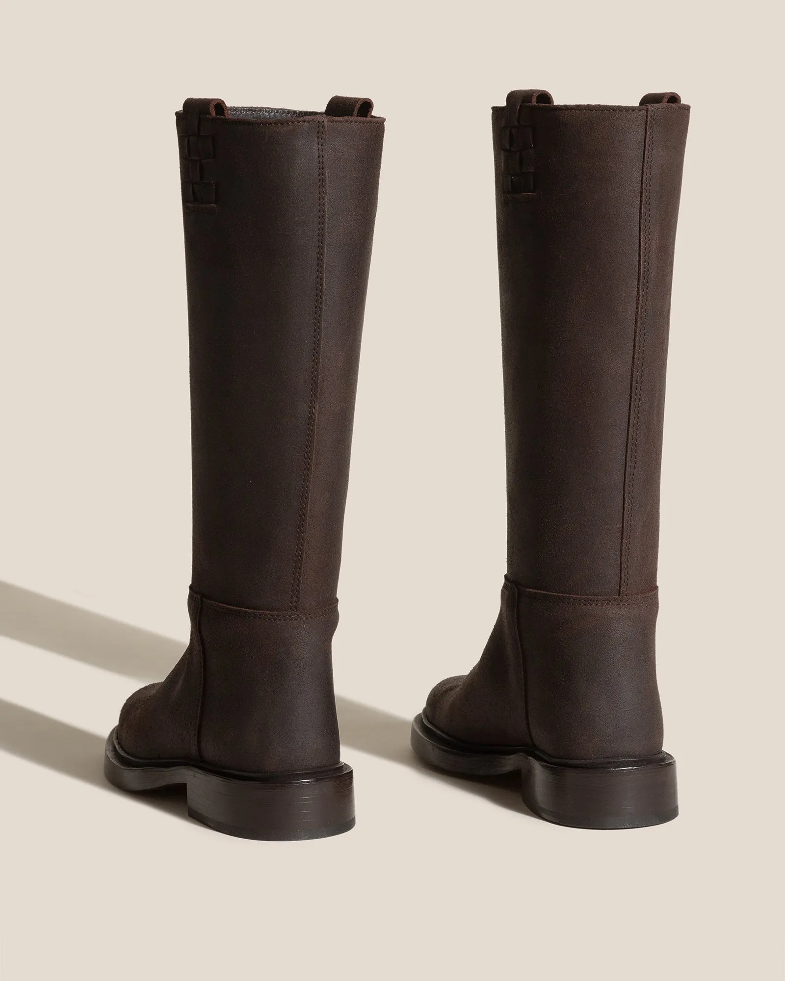 ANELLA WAXED - Interwoven Detailed Pull-On Boot sold by Hereu Studio product image thumbnail 4