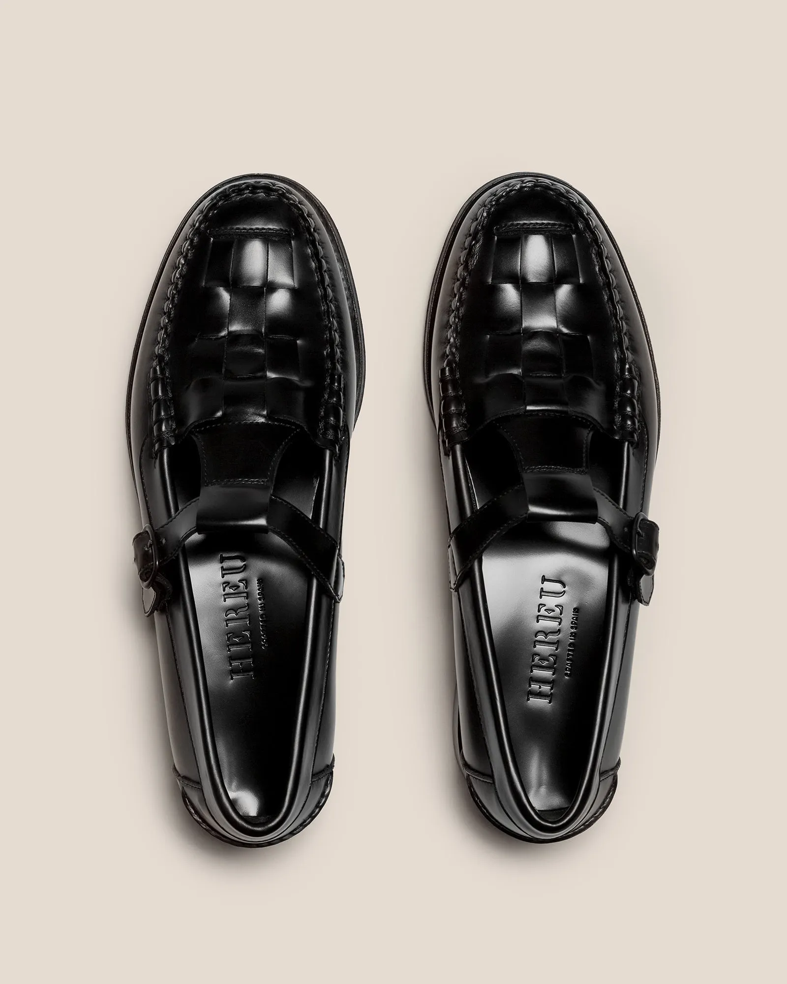 SOLLER - Men's T-bar Moccasin sold by Hereu Studio product image thumbnail 2