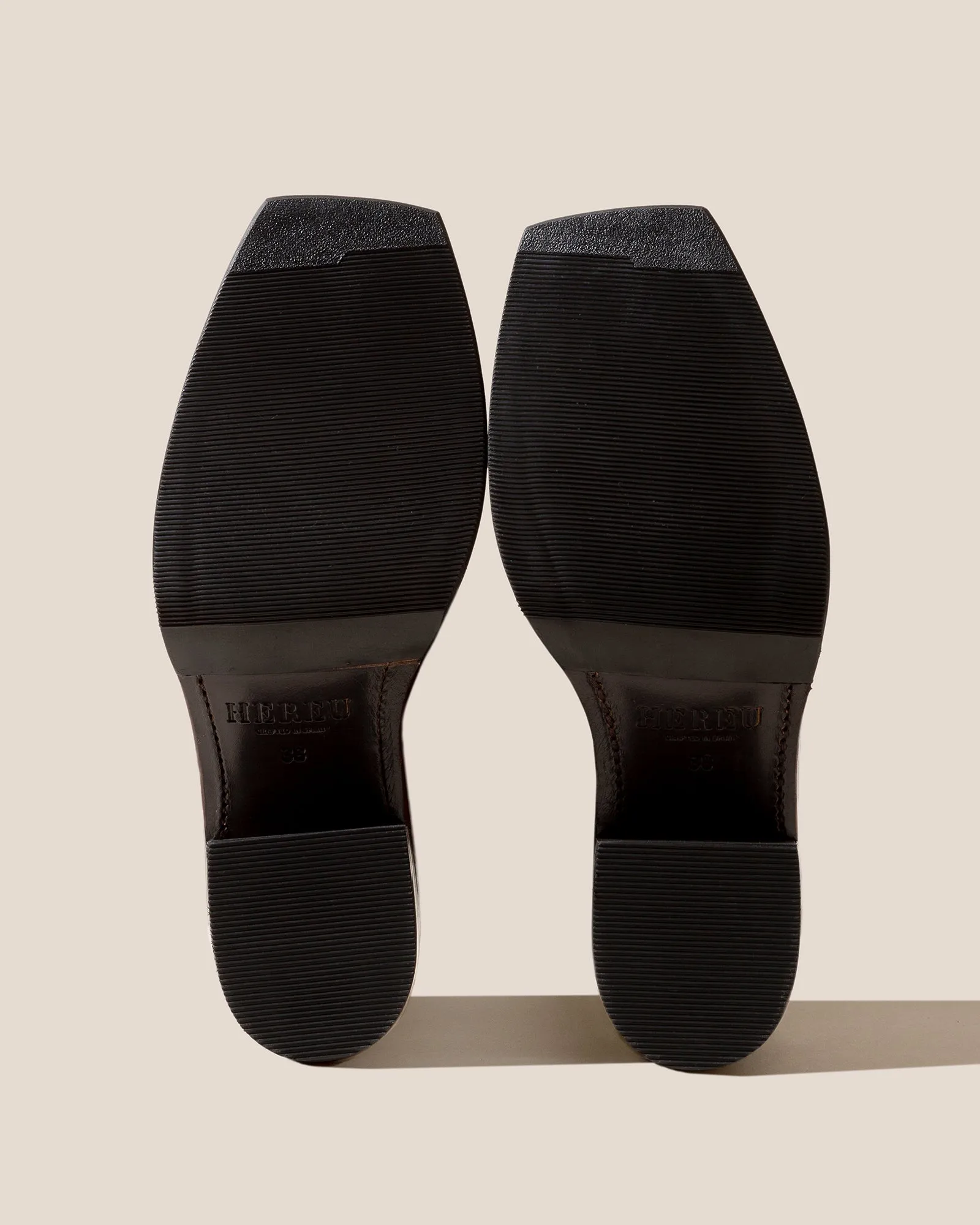 AGULLA - Square-Toe Braided Detail Chelsea Boot sold by Hereu Studio product image thumbnail 4