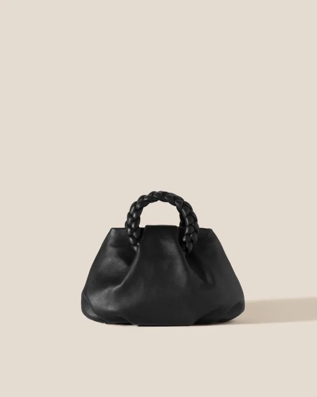 BOMBON - Plaited-handle Leather Handbag sold by Hereu Studio