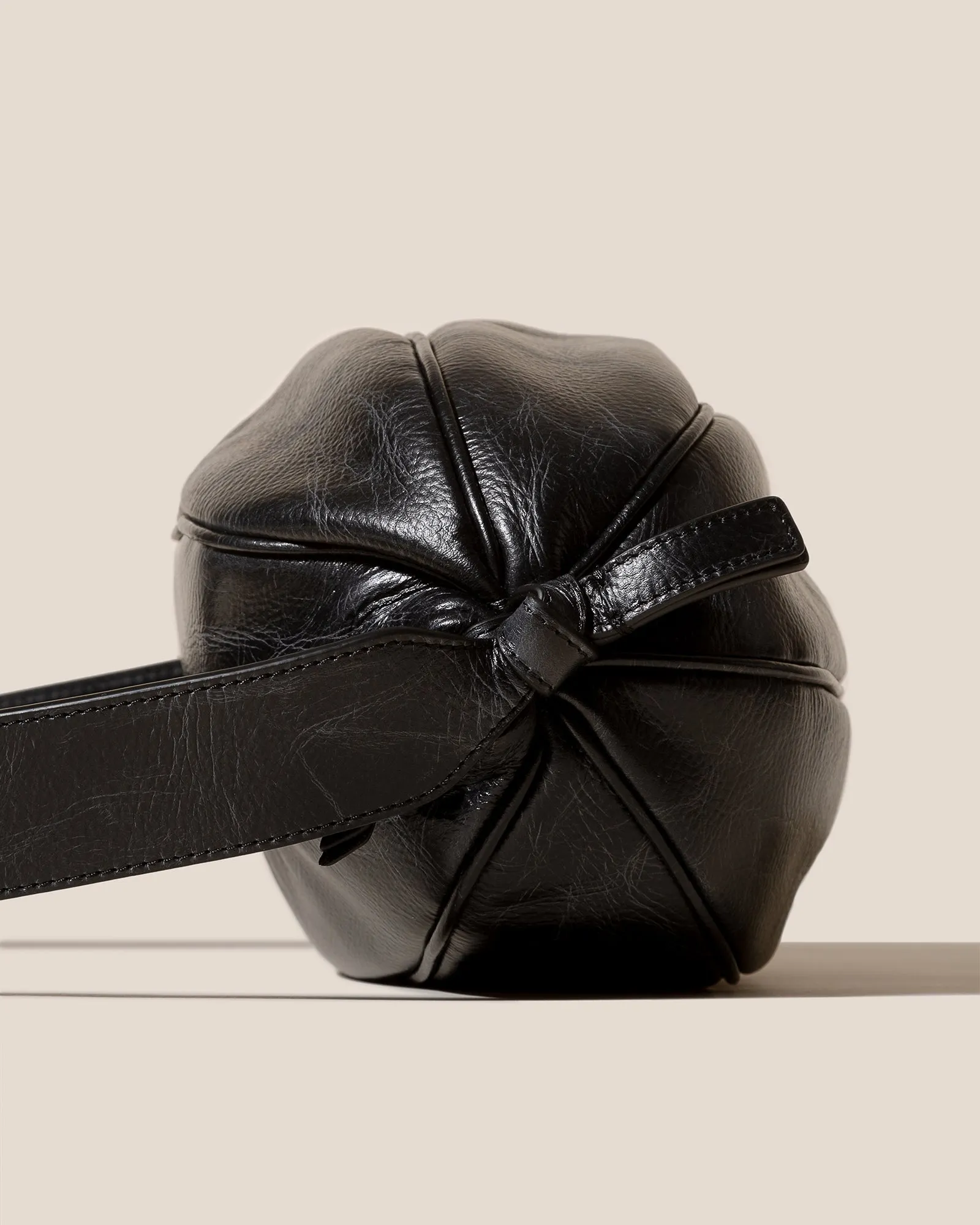 BOYA L DISTRESSED - Ball-Shaped Crossbody Bag sold by Hereu Studio product image thumbnail 4