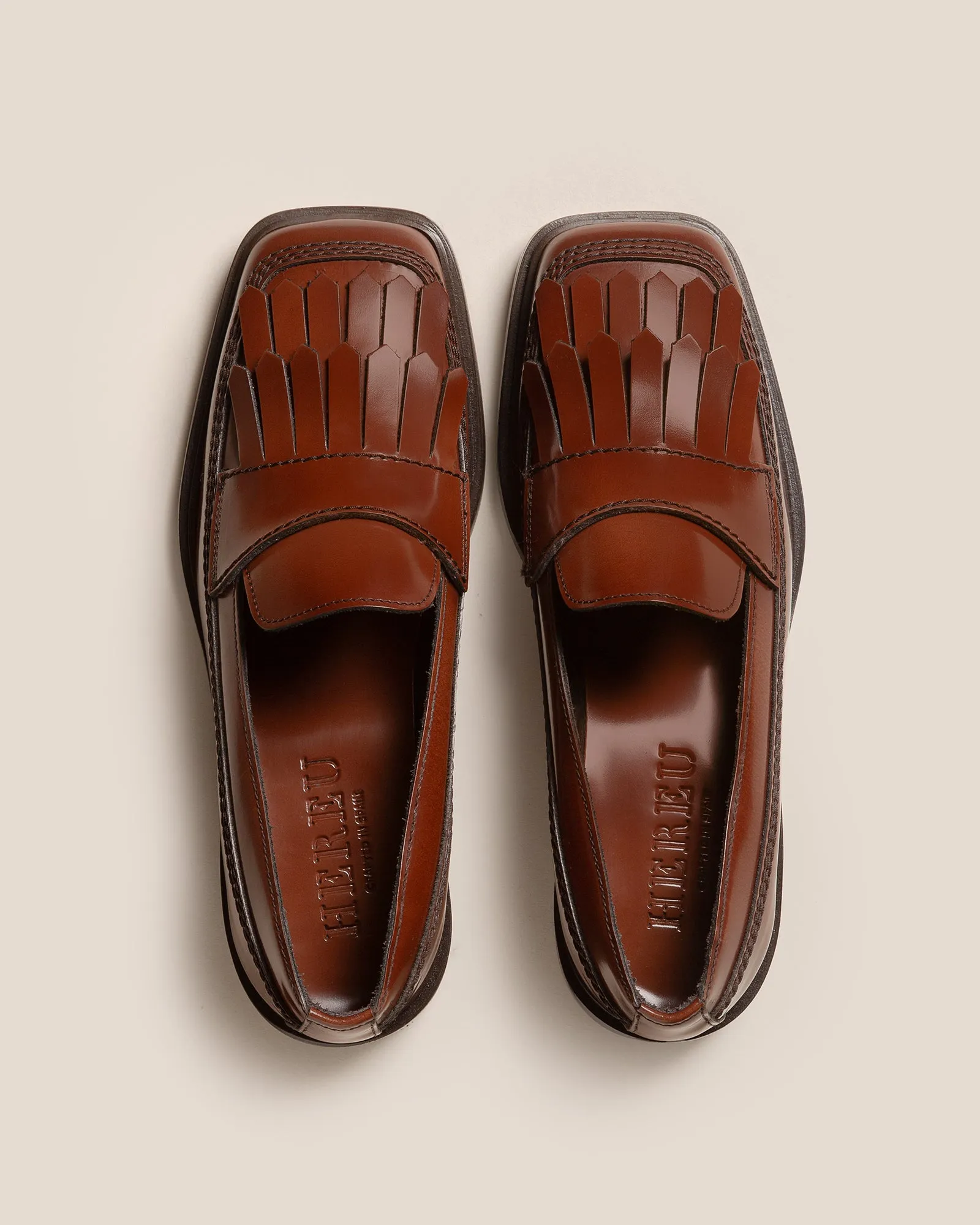 AINA POLISHED - Fringed Slip-On Loafer sold by Hereu Studio product image thumbnail 3