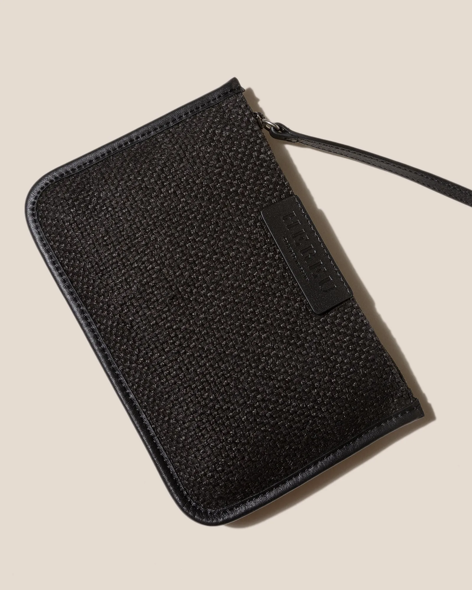 CALELLA WINTER - Leather-trimmed Organic Cotton Tote Bag sold by Hereu Studio product image thumbnail 4