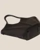 CALELLA WINTER - Leather-trimmed Organic Cotton Tote Bag sold by Hereu Studio