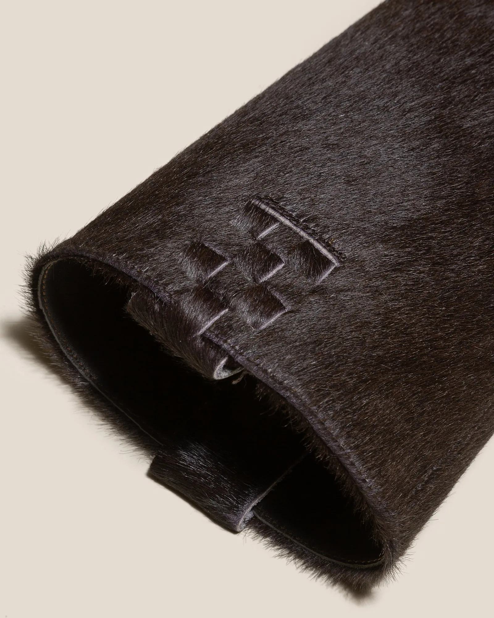 ANELLA CALF HAIR - Interwoven Detailed Pull-On Boot sold by Hereu Studio product image thumbnail 3