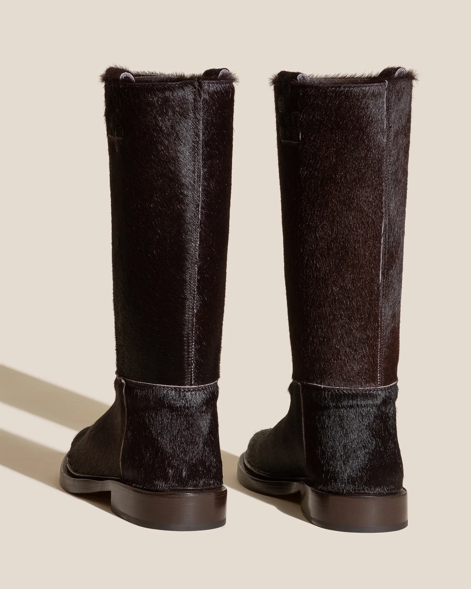 ANELLA CALF HAIR - Interwoven Detailed Pull-On Boot sold by Hereu Studio product image thumbnail 4