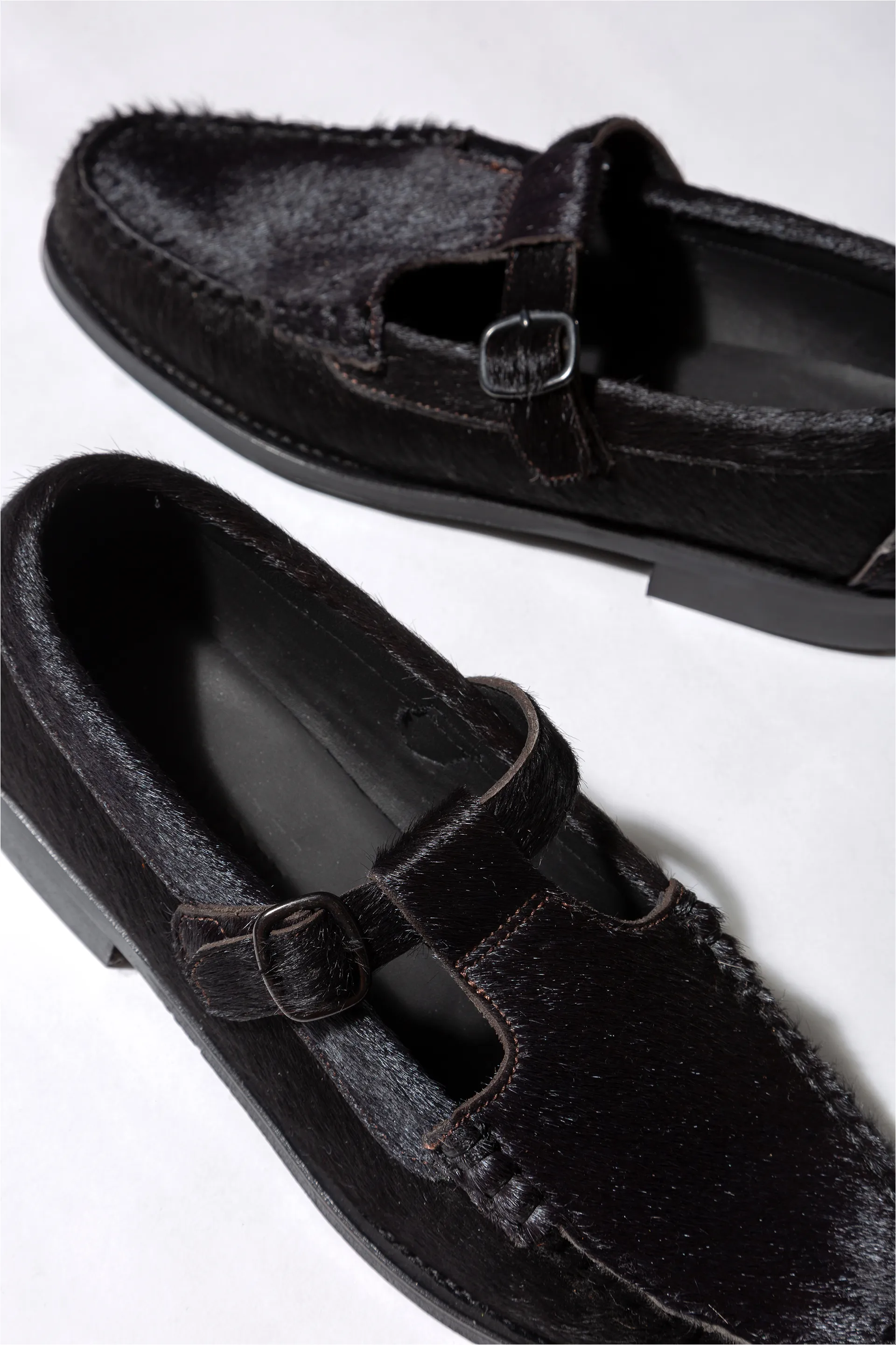 ALBER CALF HAIR - Men's T-bar Loafer sold by Hereu Studio product image thumbnail 2